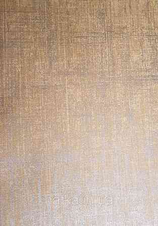 Шпалери вінілові на флізелін AS creation Geo Effect 0.53х10 однотон ефект потертості жовті золото 38608-2 Київ