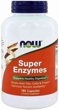 Травні ферменти Now Foods Super Enzymes 180 капсул Київ