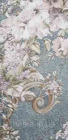 Шпалери вініл на флізеліні AdaWall Signature1.06х10 квіти гілки листя структурне рожеве бузкове золото 3д Київ