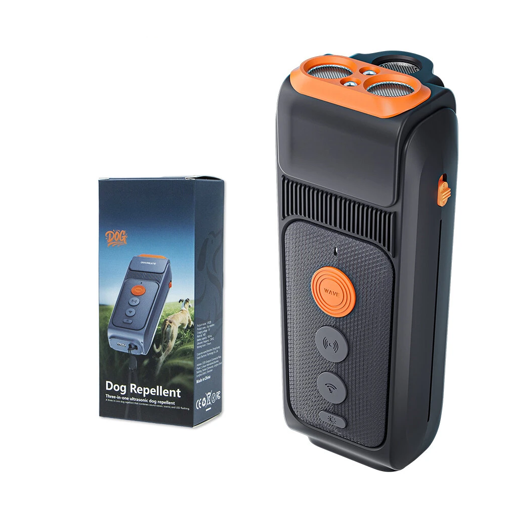 Отпугиватель собак ультразвуковой аккумуляторный Ultrasonic DR32B с фонариком Type-C Винница - изображение 1