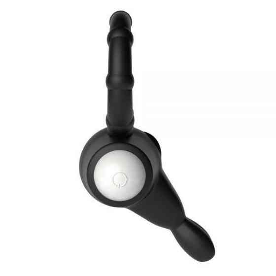 Эрекционное виброкольцо Power Clit Cockring, Black Sex Aura Киев