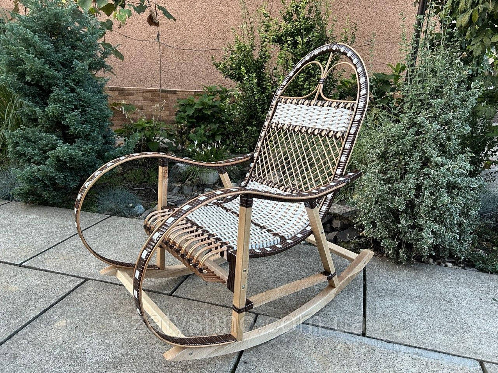 Кресло качалка плетеная интересная Киев - изображение 8