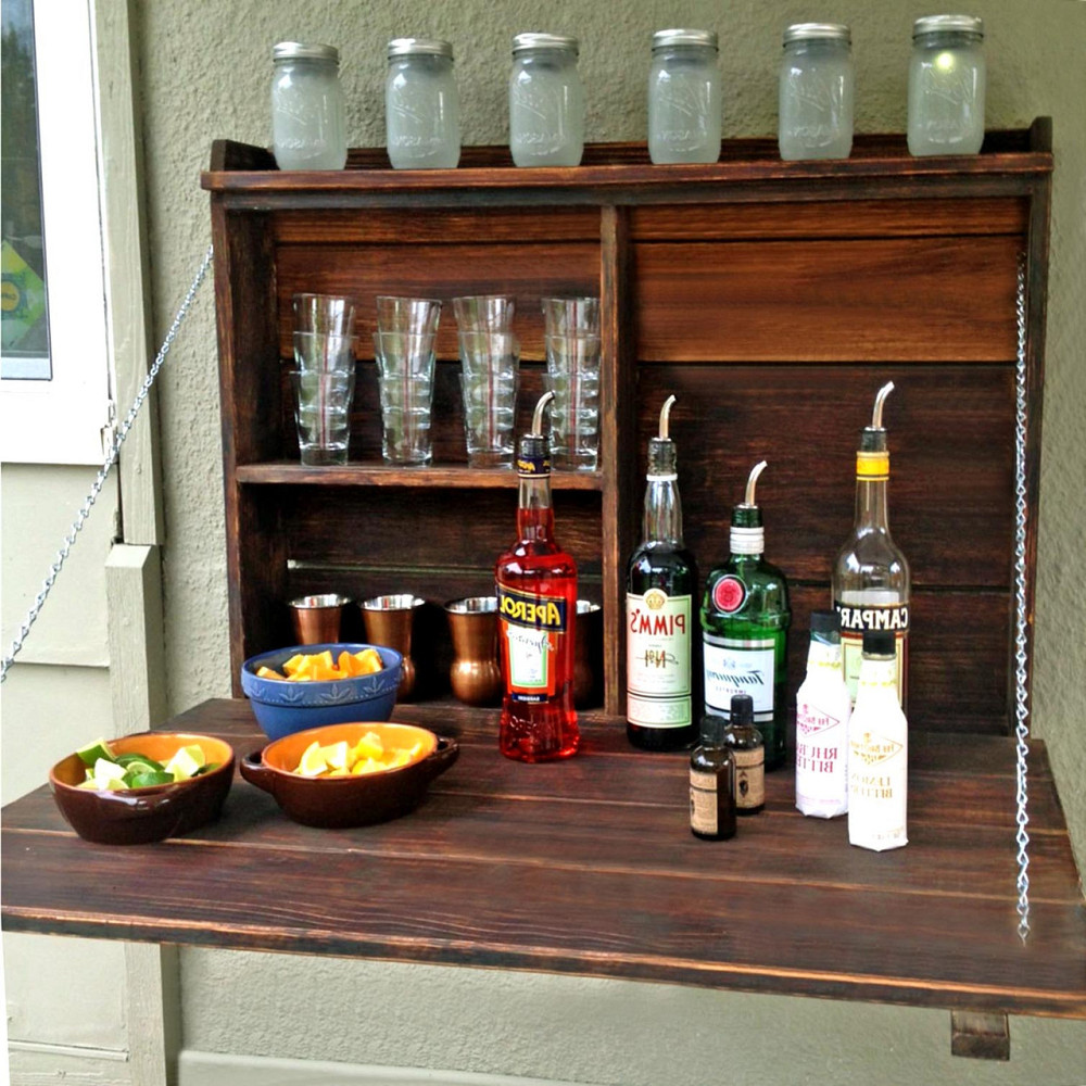 Настенный бар 