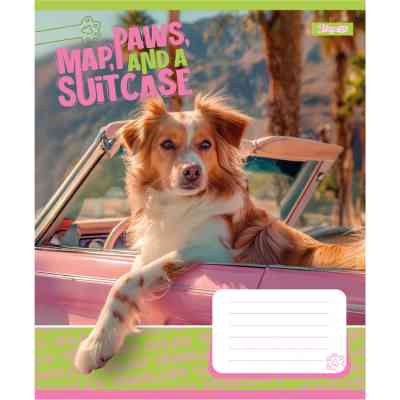 Тетрадь 1 вересня Travelers А5 36 листов линия (768145) Винница