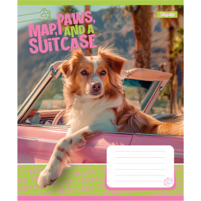 Тетрадь 1 вересня Travelers А5 36 листов линия (768145) Винница - изображение 2