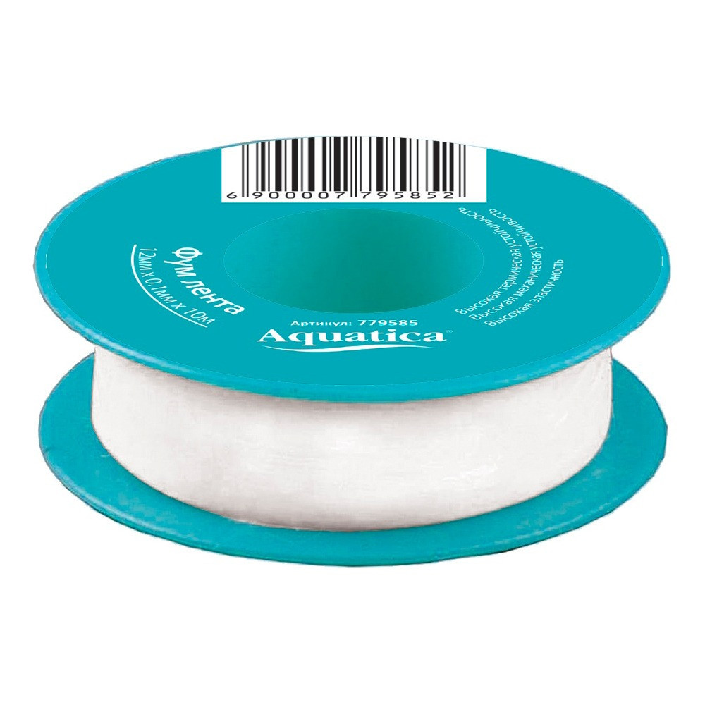 Фторопластова (ФУМ) стрічка (0.2мм×19мм×15м) AQUATICA (779588) Рівне - фото 1