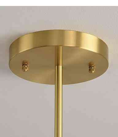 Люстра светодиодная потолочная 6007 (Золотистый) 6 плафонов Винница