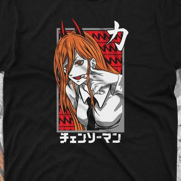 Футболка для підлітка хлопчика з принтом Человек Бензопила Power 3 Розмір 160 Anime10483 Дніпро - фото 4