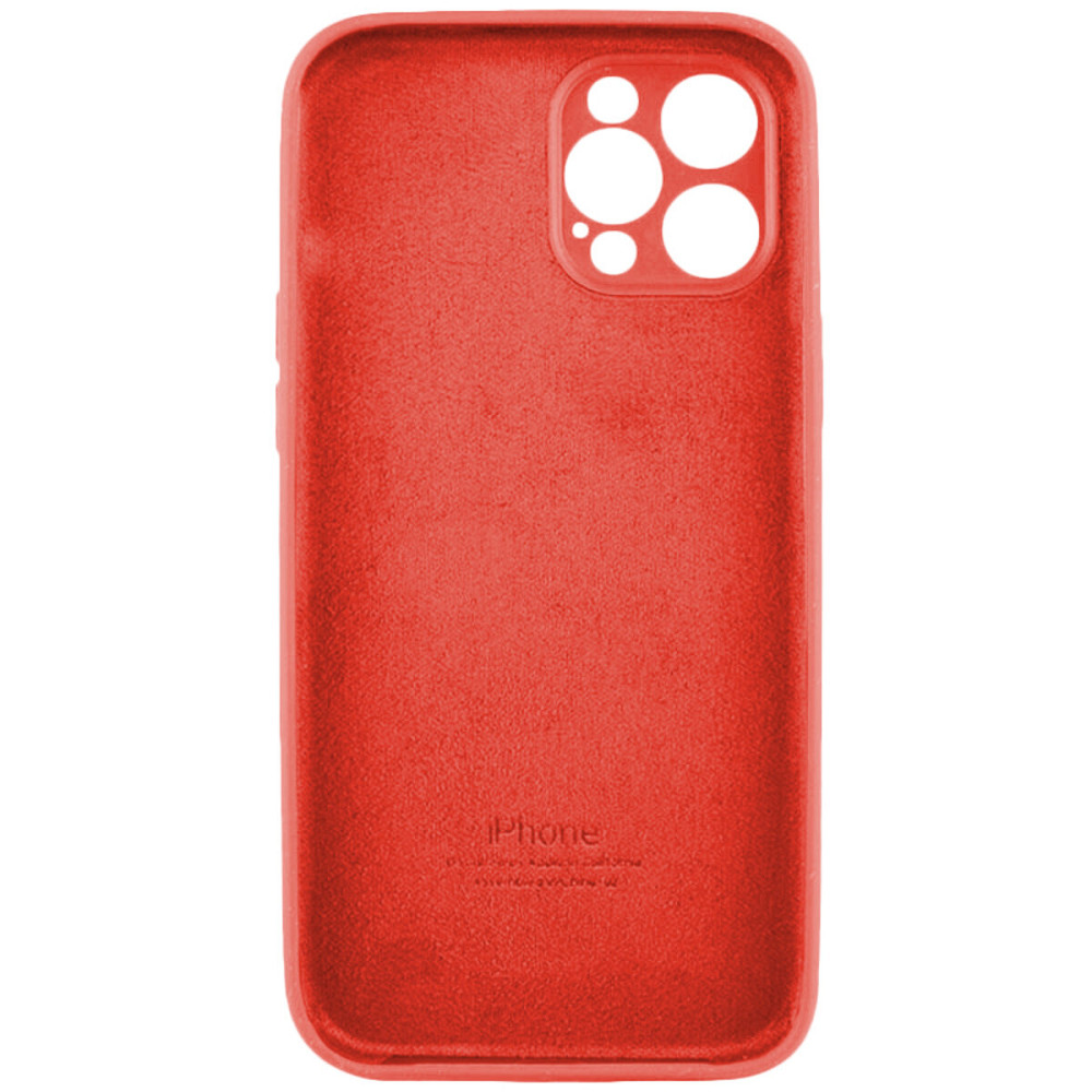 Чохол для смартфона Silicone Full Case AA Camera Protect for Apple iPhone 12 Pro 18,Peach Київ - фото 2