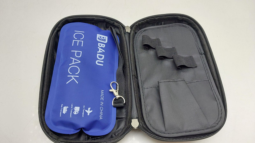 Сумка-холодильник HIMDUZE для інсуліну та ліків з термометром та льодогенераторами (товар вживаний) Луцк - изображение 3