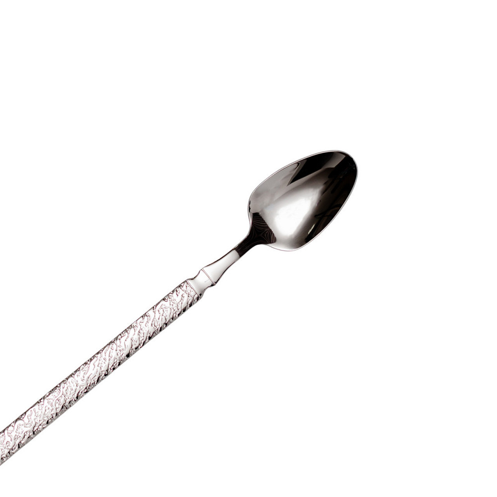 Набор десертных ложек 6 штук из нержавеющей стали 20 (см) Серебро HP-8-38 Киев - изображение 3