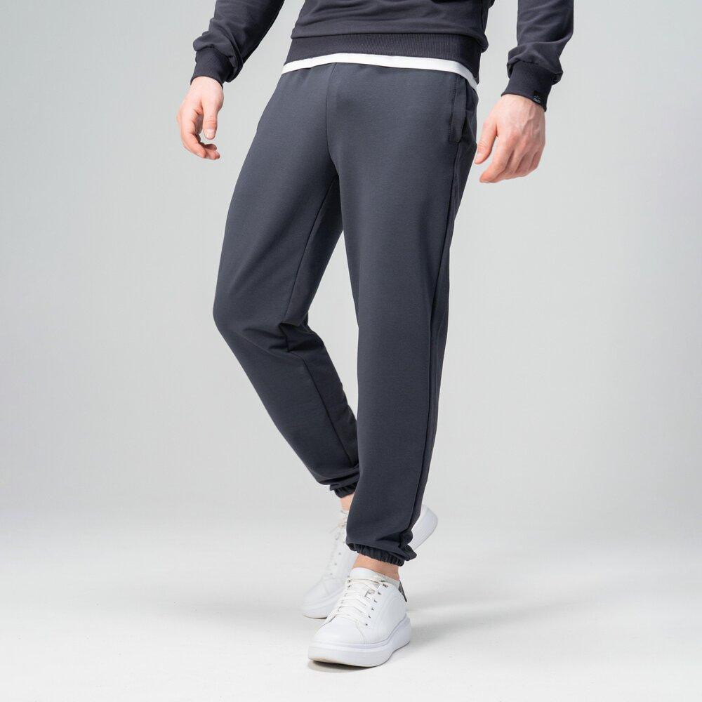Мужские штаны джоггеры с карманами темно-серые Pobedov 95 Киев - изображение 12
