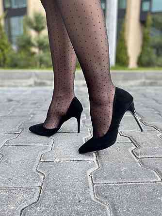 Туфлі жіночі SEE SEVEN чорні натуральна замша 35р. каблук 10 см (3538) Коломыя