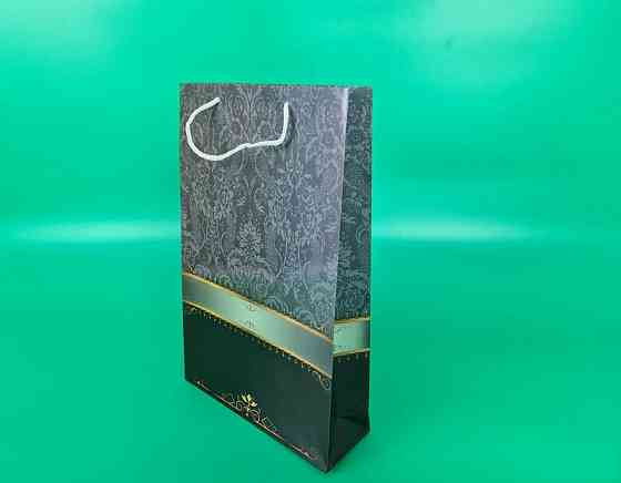 Большой бумажный пакет вертикальный  25/37/8(артBV-138) (12 шт) Харьков