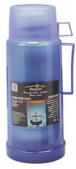 Термос STENSON MT-0215 1000 мл синій Київ - фото 1