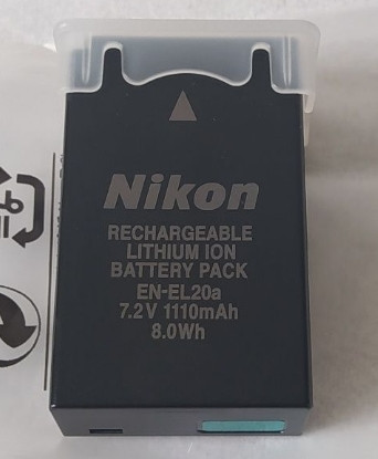 Акумулятор Nikon EN-EL20a (P1000 / P1100 / P950) Харків - фото 2