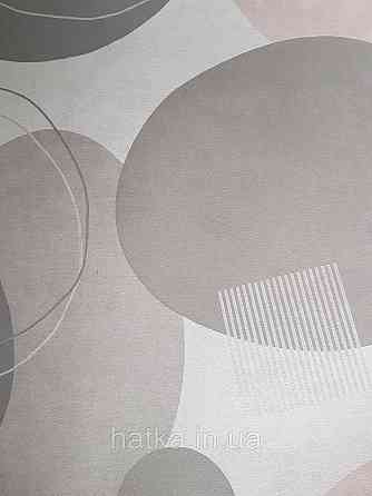 Шпалери вінілові на флізелін AS creation Geo Effect 0.53х10 дитячі геометрія 3д бежеві рожеві сірі 38595-2 Київ