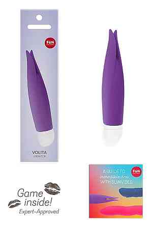 Вибратор для клитора Fun Factory Volita силиконовый, фиолетовый Sex Aura Киев