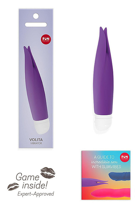 Вибратор для клитора Fun Factory Volita силиконовый, фиолетовый Sex Aura Киев - изображение 1
