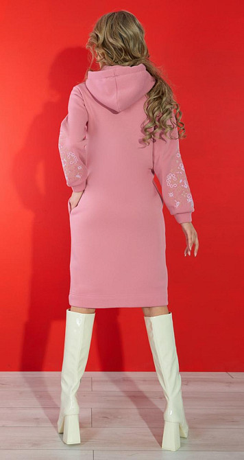 Тепле плаття з вишивкою (50-52) Київ - фото 2