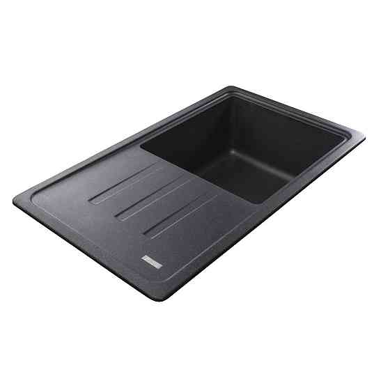 Гранітна мийка Globus Lux LUGANO графіт 780x435мм-А0001 (000008848) Київ