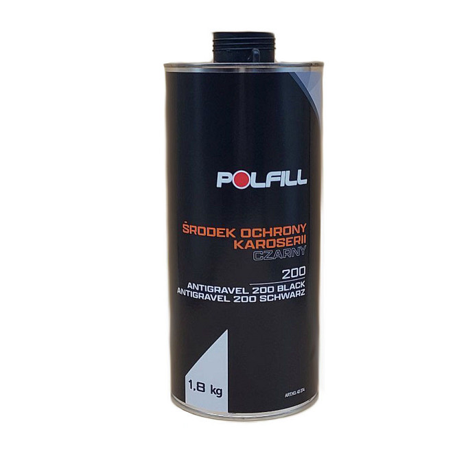 Антигравій під пістолет (баранек) 200 чорний 1,8кг Polfill Київ - фото 1