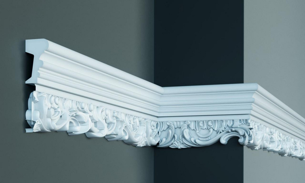 Молдинг полиуретановый с орнаментом Gaudi Decor CR 608 Днепр - изображение 1