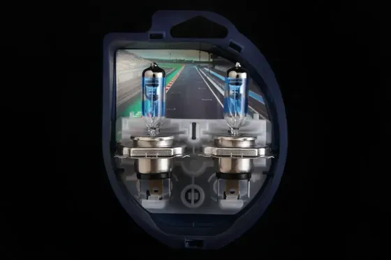 Лампа галогенная 12В  H4/P43t Philips 60/55 +200% Racing Vision (2 шт.) Винница