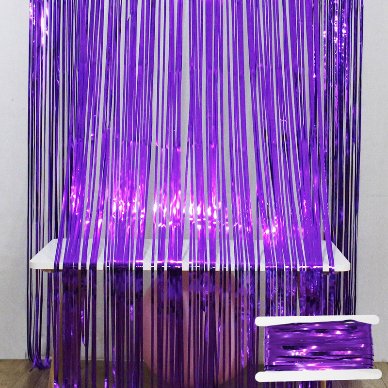 Дощик для фотозони 3 м на 1 м фіолетовий Київ - фото 4