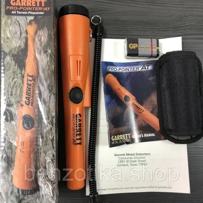 Пінпоінтер Garrett Pro-Pointer AT (Помаранчевий, Польща) – водонепроникний ручний металошукач Київ - фото 2