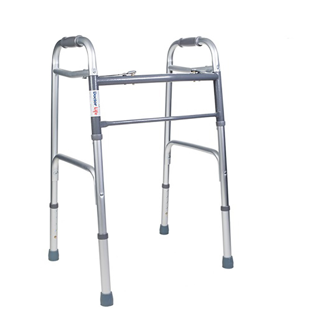 Ходунки складані з двома кнопками, алюмінієві Doctor Life 12850 Дніпро - фото 9