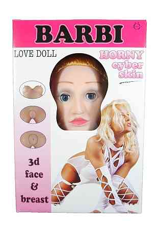 Надувна секс-лялька з вібрацією - Barbi 3D Sex Aura Київ