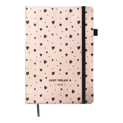 Книга записна Buromax RELAX А5 96 аркушів лінія, рожевий (BM.295201-10) Вінниця - фото 1