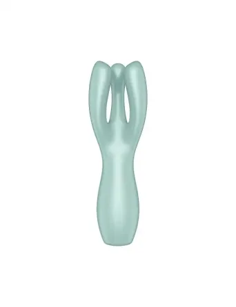 Кліторальний вібратор Satisfyer Threesome 3 Mint з трьома пальчиками Львів