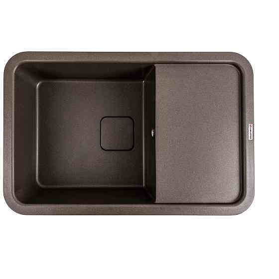 VALESO Гранітна мийка для кухні VALESO CUBE 7850 матова Темна скеля Київ