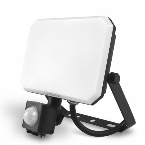 LED Прожектор 30W 5000К 220V з датчиком руху чорний VLE-F3-0305B-S F3 Videx Житомир