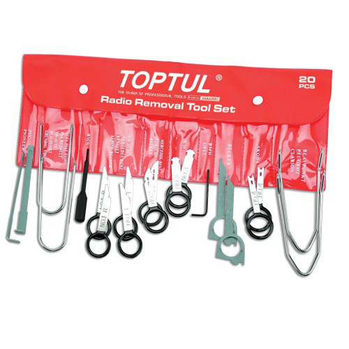 Набір для знімачів автомагнітол 20ед. TOPTUL JGAA2001 Чернігів - фото 1