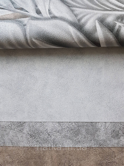 Шпалери метрові вінілові на флізеліні Sintra Vila листя гілки сірі на коричневому 533437 Київ - фото 4