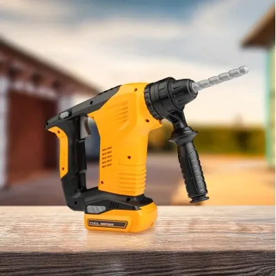 Ігровий набір Otamanko дриль на батарейках із 4 насадками жовта (T016A) Вінниця - фото 10