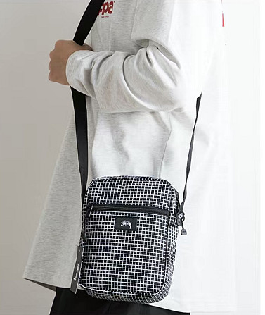 Сумка через плечо Stussy 19x16 камуфляж Белый Запорожье - изображение 4