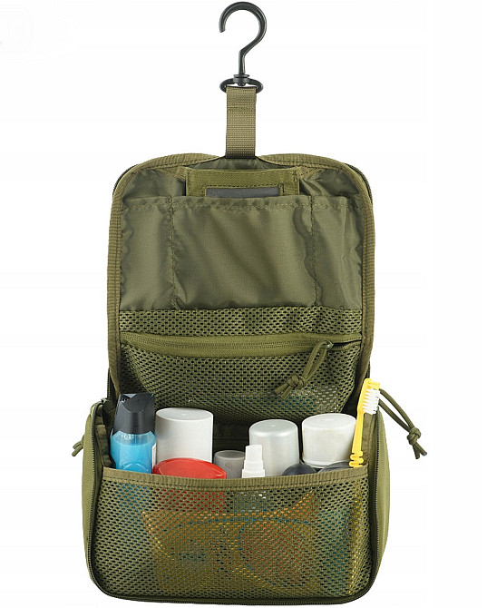 Косметическая сумка для туалетных принадлежностей с зеркалом M-Tac (10127001) Olive Нововолынск - изображение 6