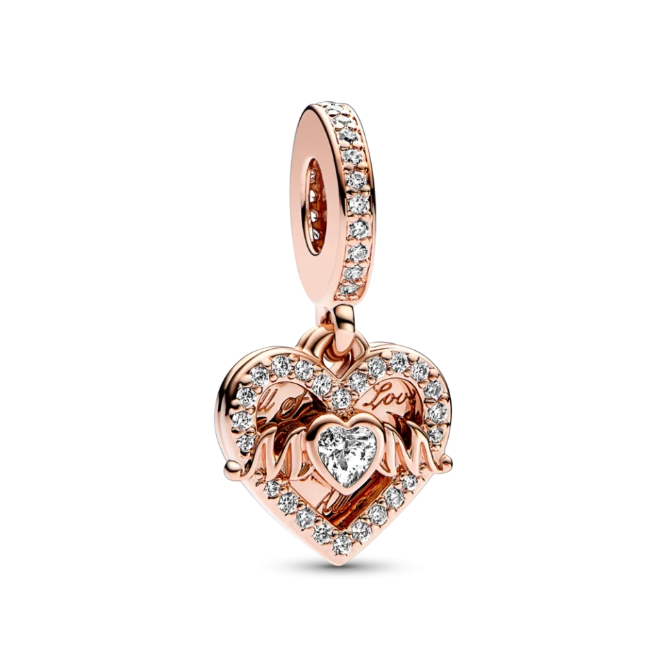 Серебряный шарм Пандора 