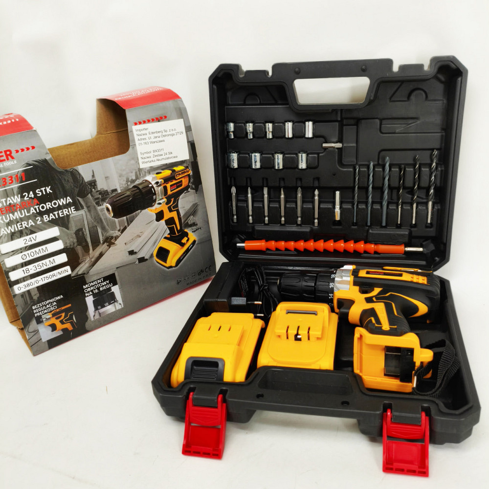 Электро шуруповерт, Шуруповерт с насадками в чемодане, Мощный шуруповерт в кейсе с кейсом WS-56 Львов - изображение 2