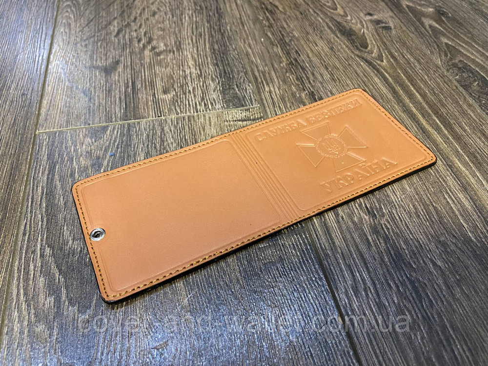 Обложка кожаная на удостоверение 