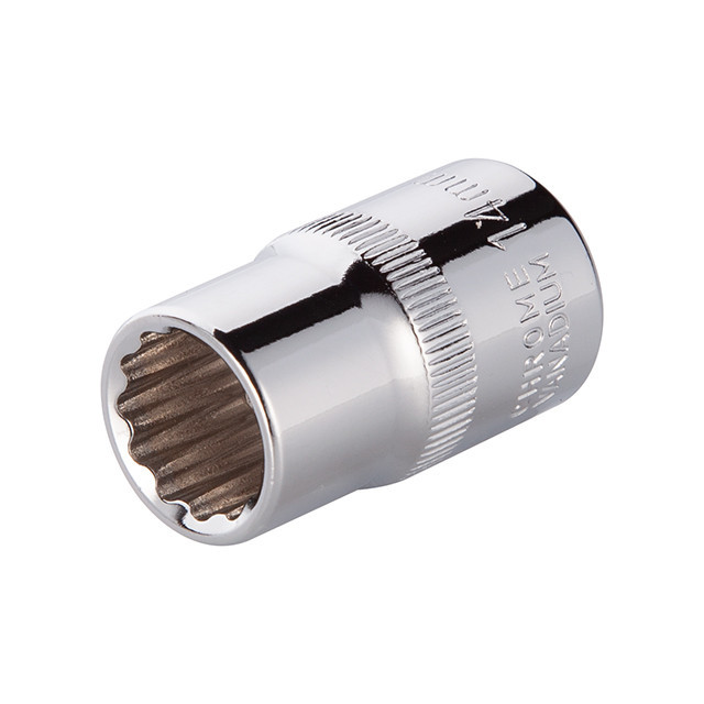 Головка дванадцятигранна 1/2", 14×38 мм, Cr-V STORM INTERTOOL ET-0214 Київ - фото 1