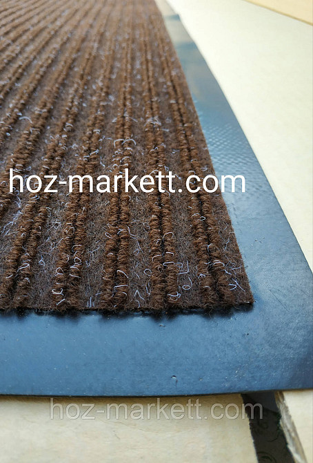 Килимок 60 х 90 см коричневий брудозахисний кілім Харків - фото 10