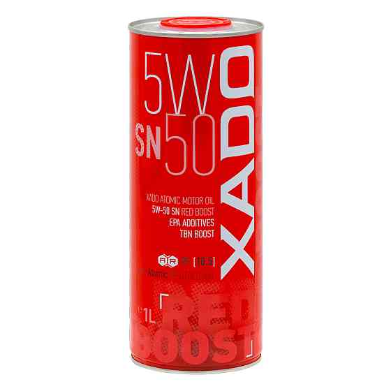 Моторное масло Xado Atomic Oil Red Boost 5W-50 1л Львов