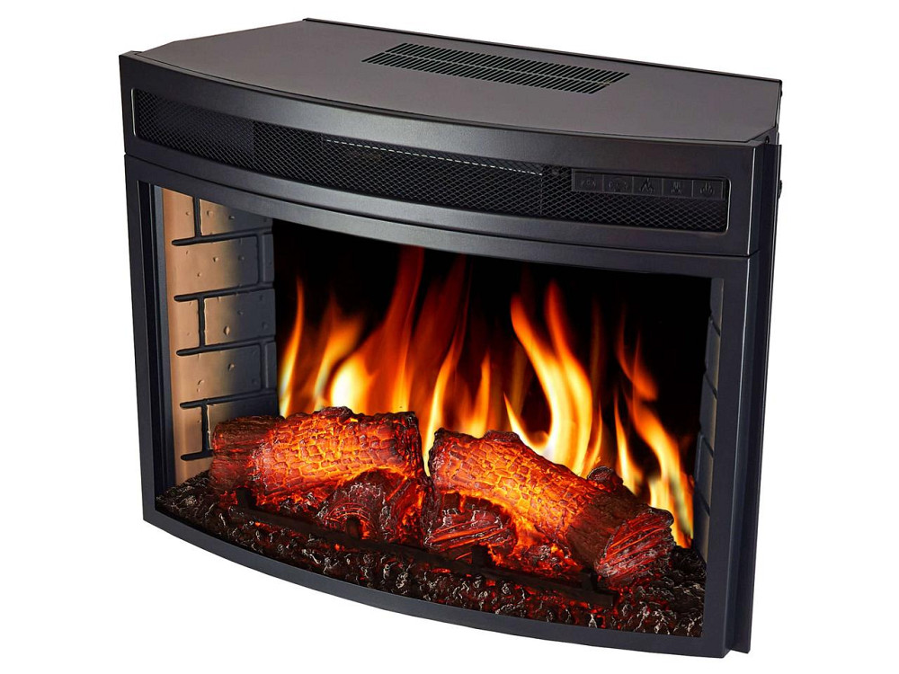 Электрокамин ArtiFlame AF25 Panoramic с обогревом и звуком горения огня Львов - изображение 3