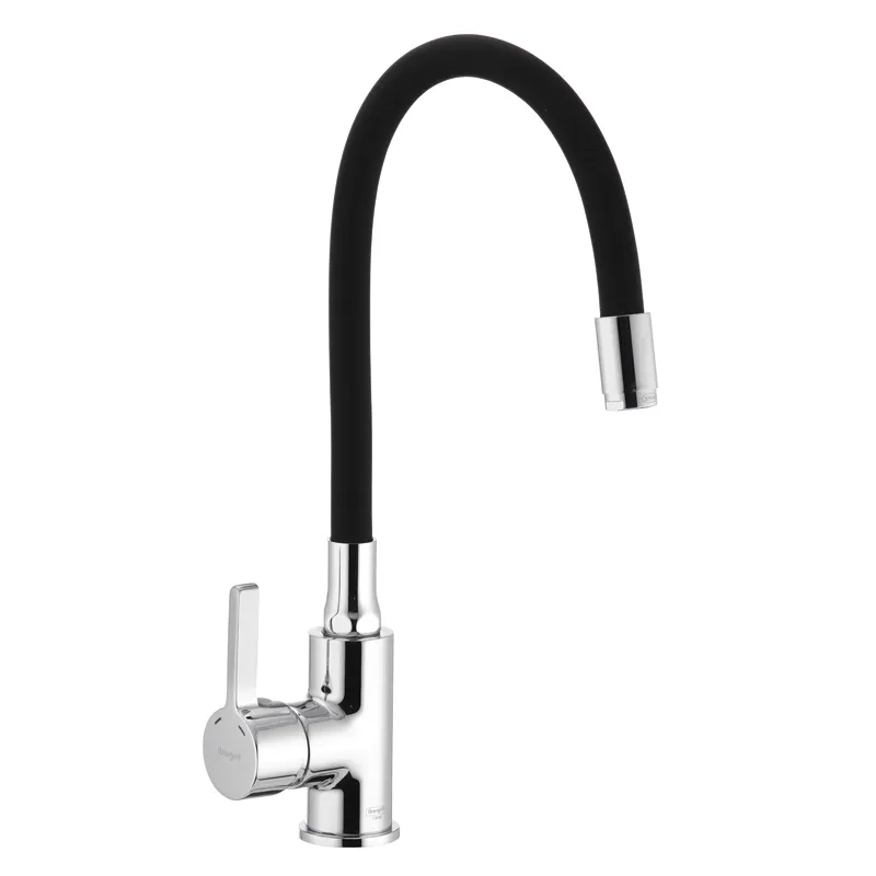 Кухонный смеситель с гибким силиконовым изливом Ibergrif M22112-2 (IB0068) Харьков - изображение 1
