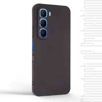 Чехол для мобильного телефона Armorstandart Matte Slim Fit Infinix Hot 60 4G Camera cover Black (ARM87260) Винница